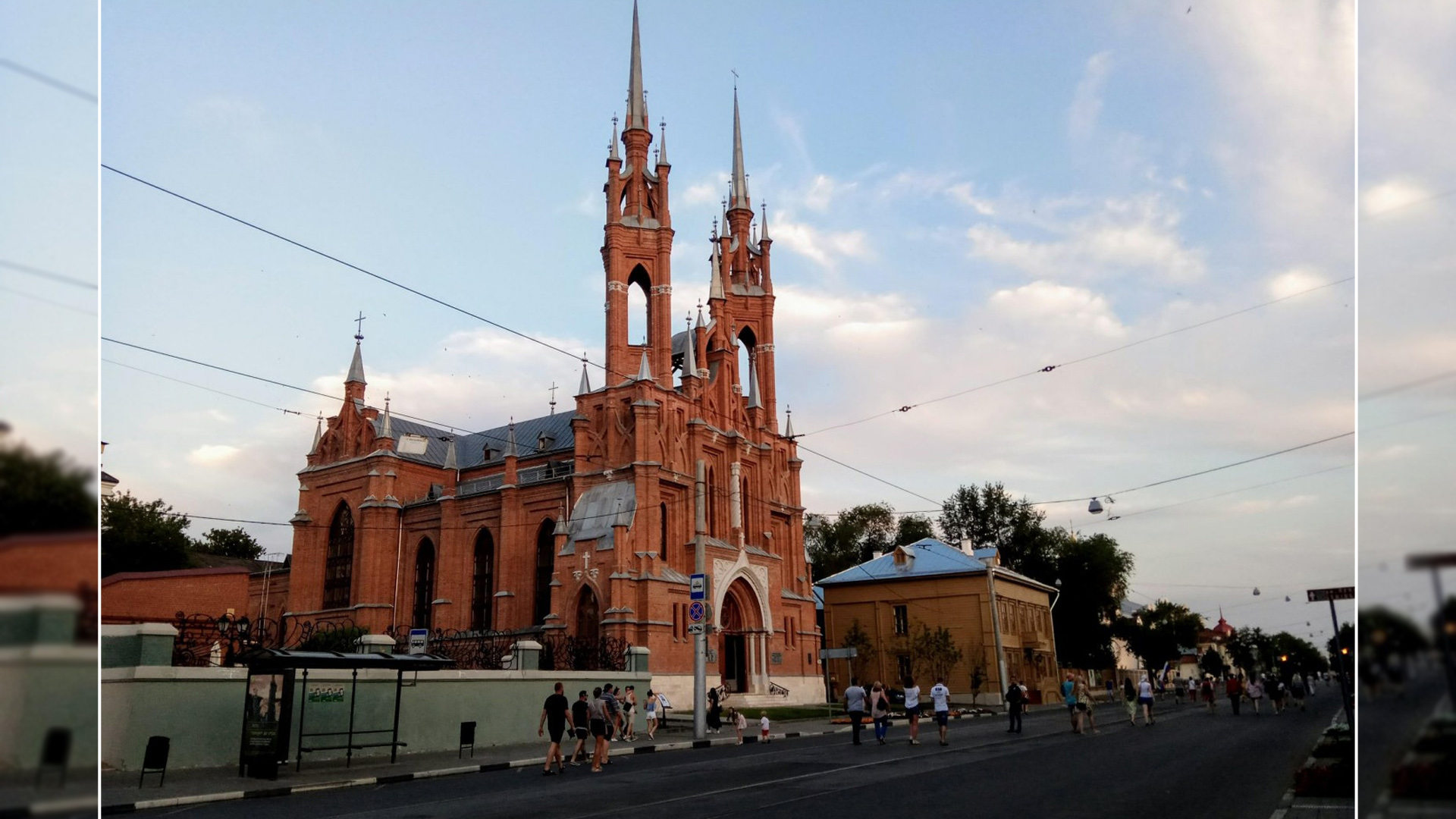 Костёл снаружи